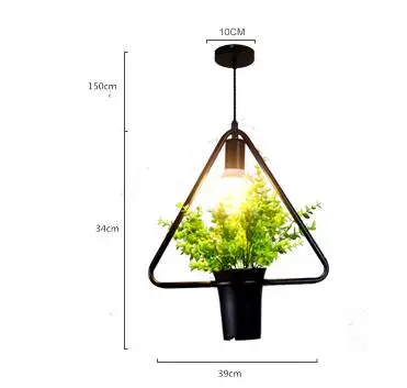 Современный подвесной светильник e27 led для кухни, ресторанов, баров, декоративное домашнее светодиодное освещение, креативный светильник для столовой - Цвет корпуса: 6