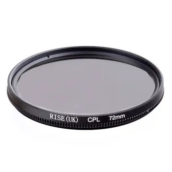 

RISE(UK) 72MM CPL PL-CIR Polarizing Filter for DLSR 72mm lens