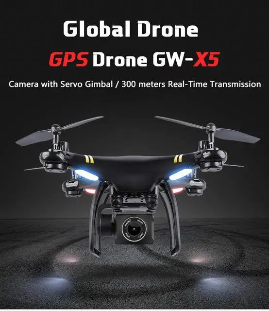 RCtown GW83 gps 5G wifi 1080P Дрон Профессиональный gps Дроны с камерой HD RC wifi FPV в режиме реального времени Квадрокоптер