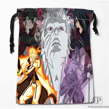 На заказ Печать Naruto_Art_(1) сумки для покупок на шнурках дорожный мешочек для хранения плавание пеший Туризм игрушка сумка унисекс мульти Size18-12-31-134