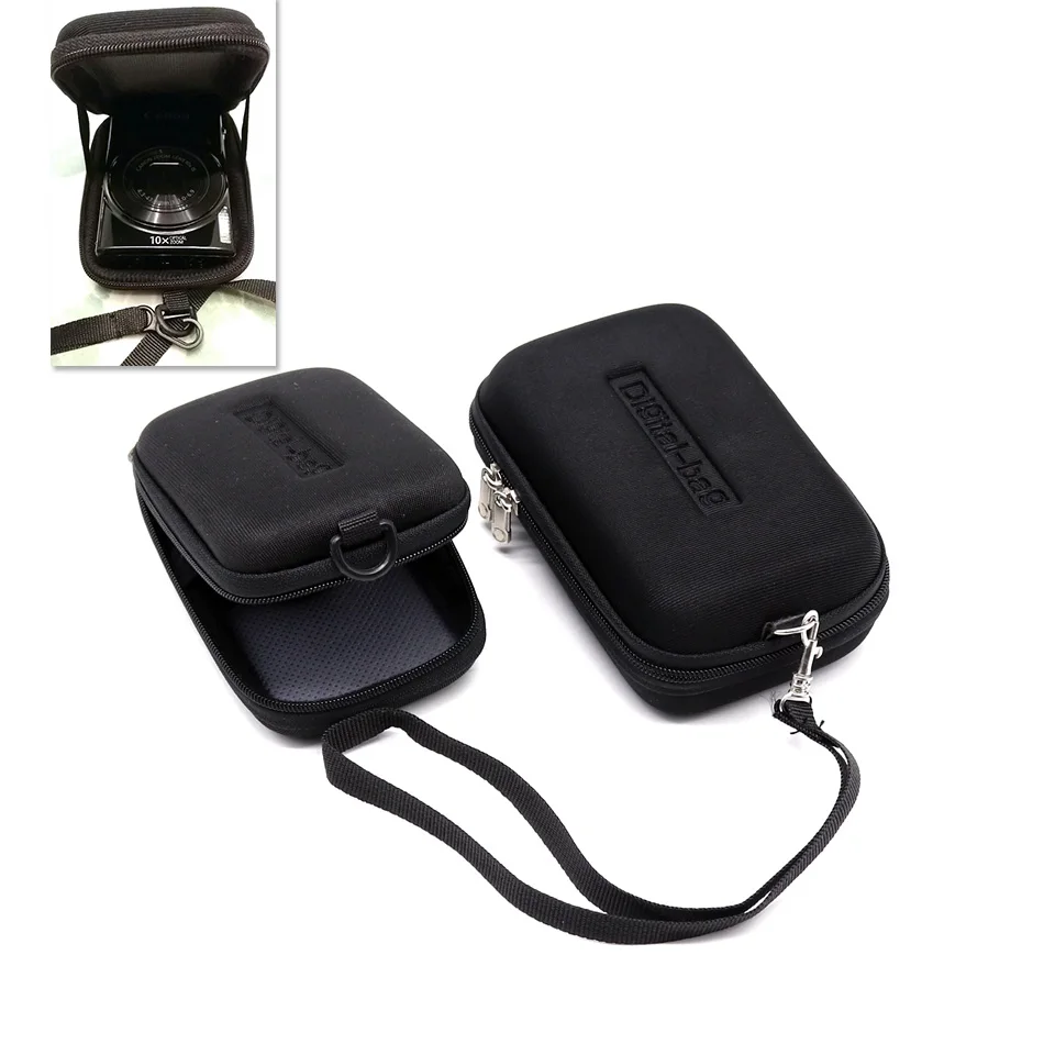 

Digital small Camera Bag For Samsung MV900F 800 ST66 77 76 DV200 300f Card Machine Canon Card Digital Case IXUS285 190 185 175
