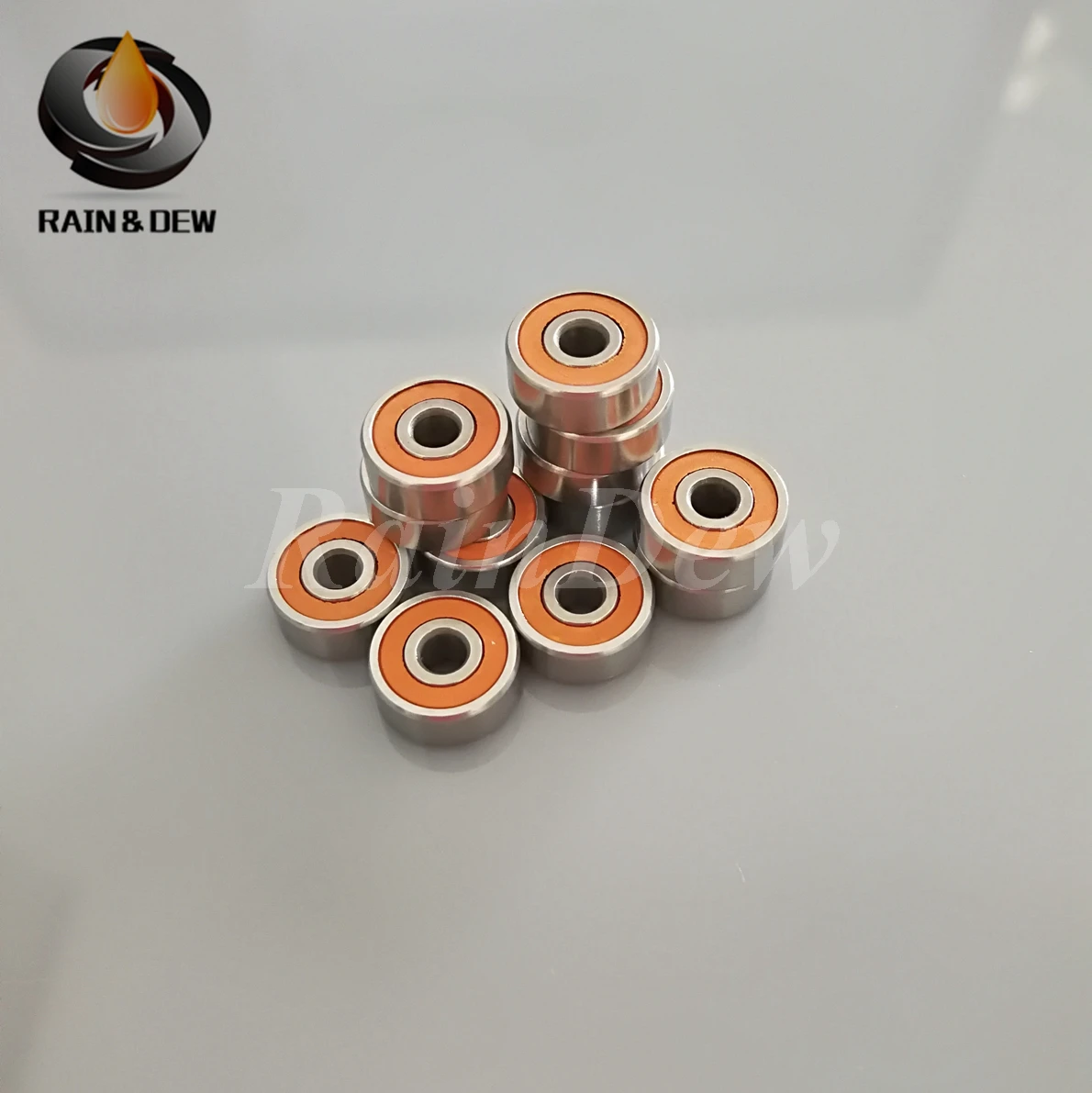 

2Pcs S623 2OS ABEC7 3*10*4mm Hybrid Ceramic Fishing Reel Shaft Bearings By RainDew