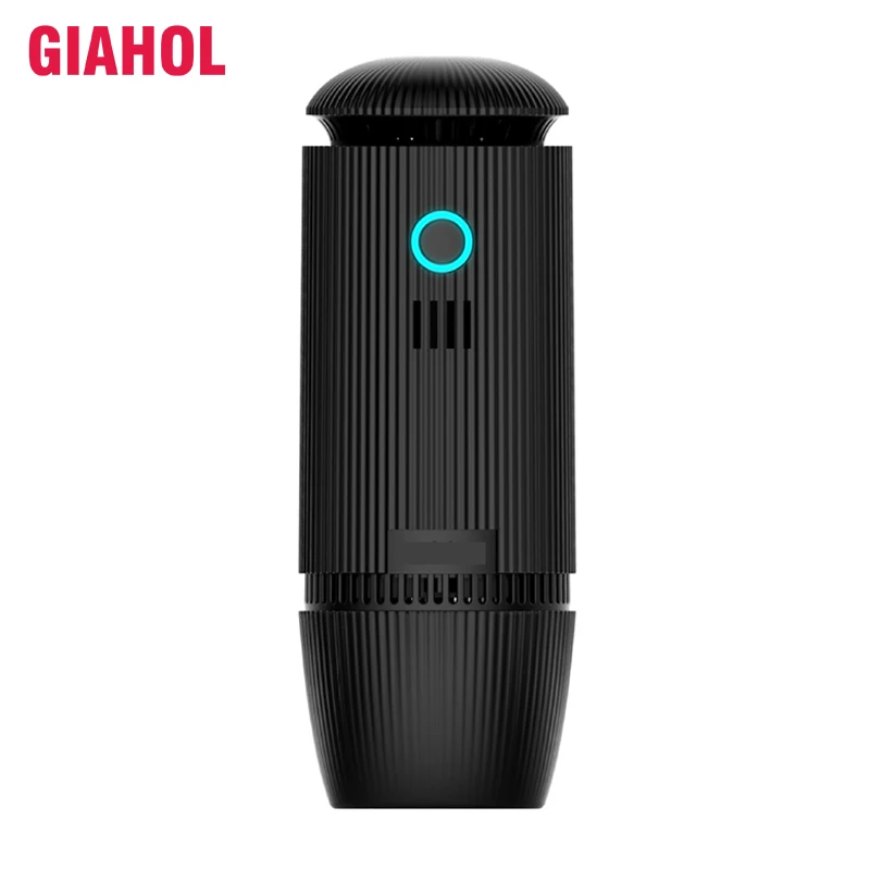 HEPA Car Air Purifier Humidification Atomization Aromatherapy Negative Ion Purification Freshener Cleaner Ionizer Purifier Car