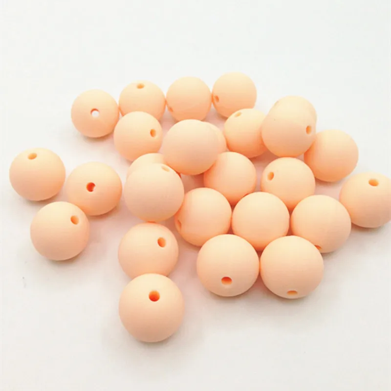 Silicon Beads, 10mm Round Beads , chew silicone beads BPA freeround