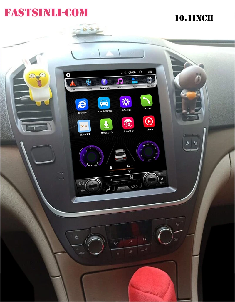 Sale 64G Android8.1 Tesla style system car gps multimedia video radio player for opel insignia car navigaton stereo 1