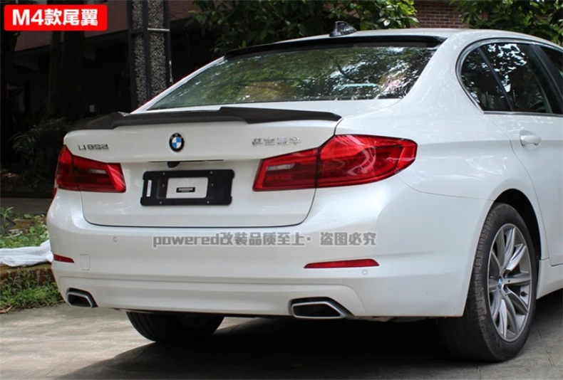 Высококачественный спойлер из углеродного волокна для BMW 5 серии G30 G38 528 530 540 2018