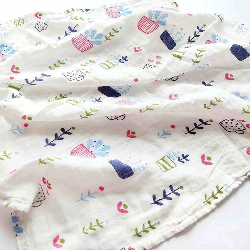 Herbabe одеяло для новорожденных s на лето, тонкое муслиновое одеяло-Ростомер, хлопковое детское сиденье, полотенце для ванной для маленьких мальчиков и девочек