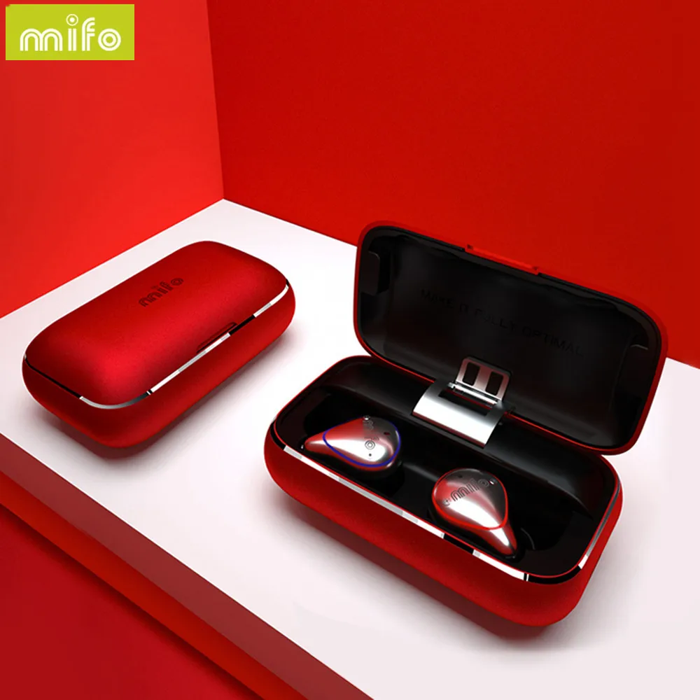 Новые наушники Mifo O5 True wisles Bluetooth 5 0 мини невидимые IPX7 водонепроницаемые