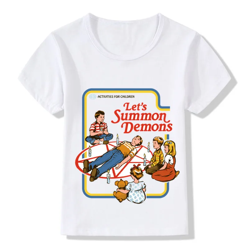 Let's Summon/футболка с демоном Одинаковая одежда для семьи одинаковая