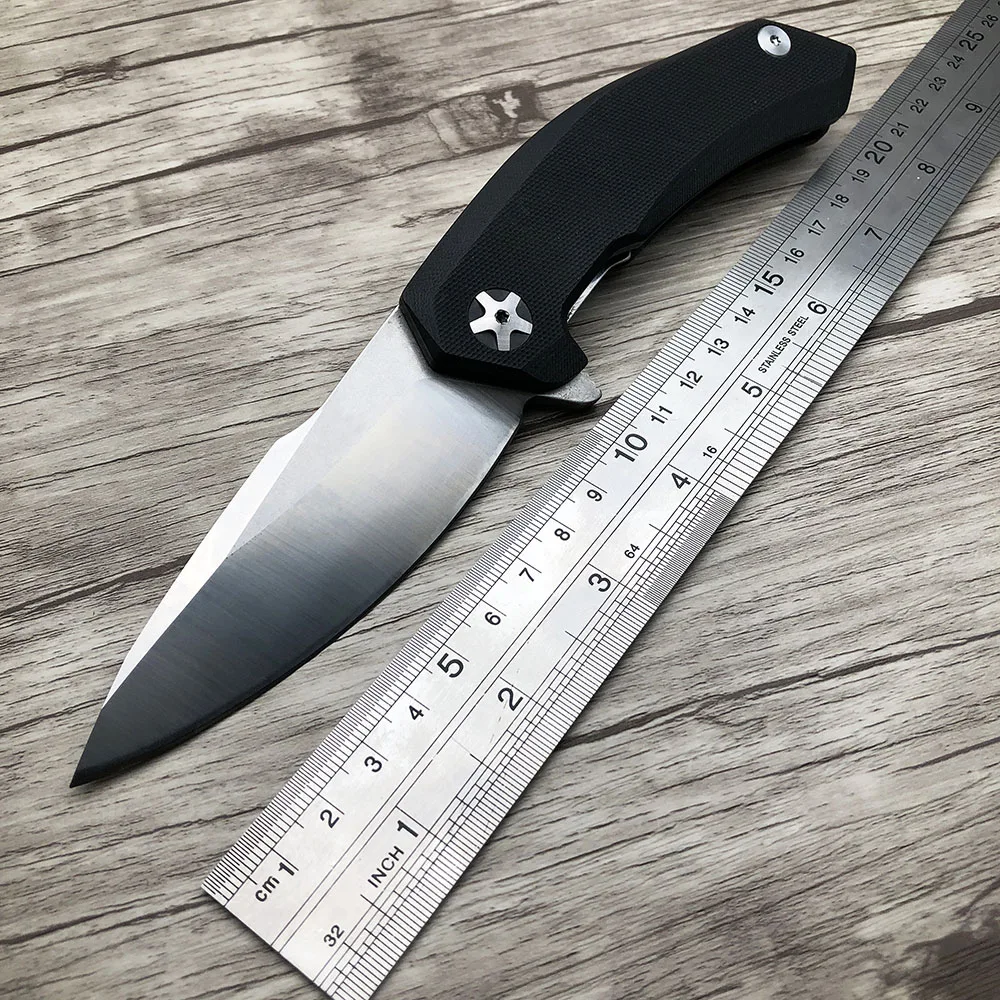 Продажа ZZSQ ZT0095 Охота складной Ножи тактический карманный Ножи подшипник G10 ручка армейские ножи выживания Открытый Отдых EDC инструменты