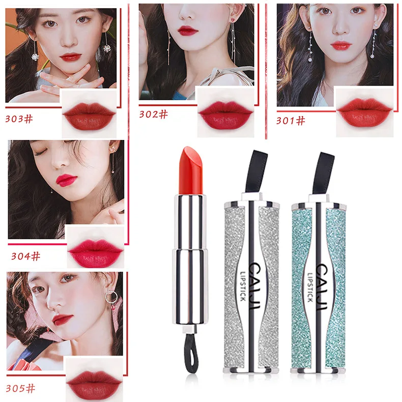 

12 Colors Starry Sky Matte Lipstick Makeup Long Lasting Shimmer Lipgloss Velvet Sexy Red Waterproof Lipstick Cosmetic Beauty