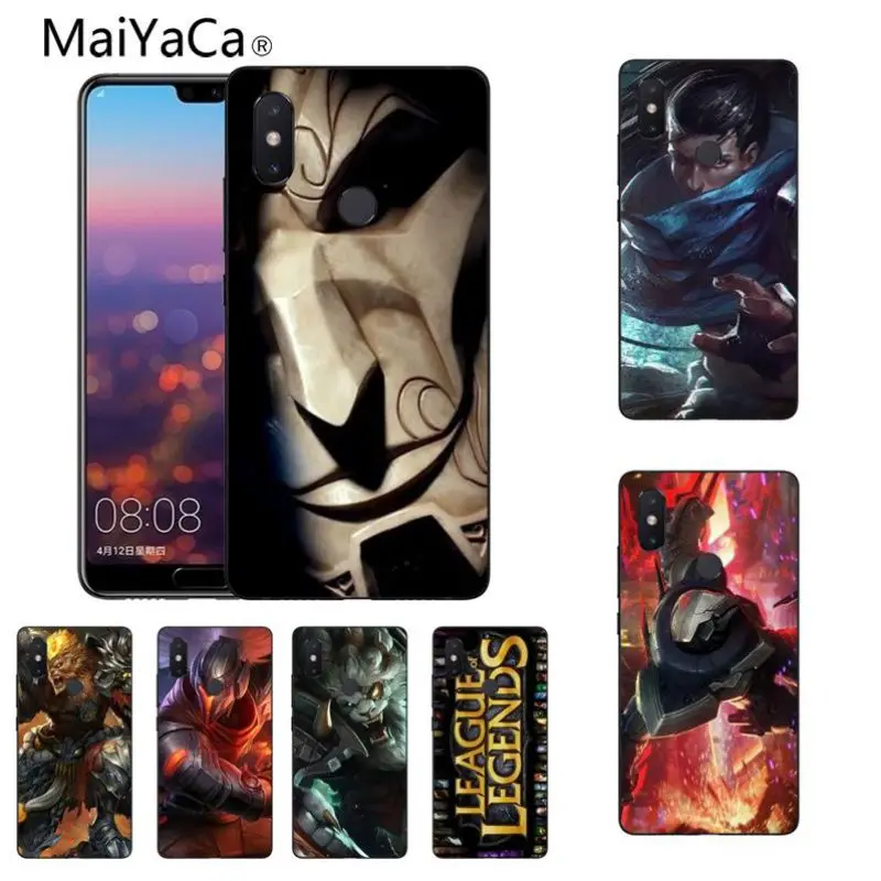 

MaiYaCa League of Legends LOL popular phone case For Xiaomi Redmi Note2/5 Mi 6 6plus 6X mi8 Cell phone case