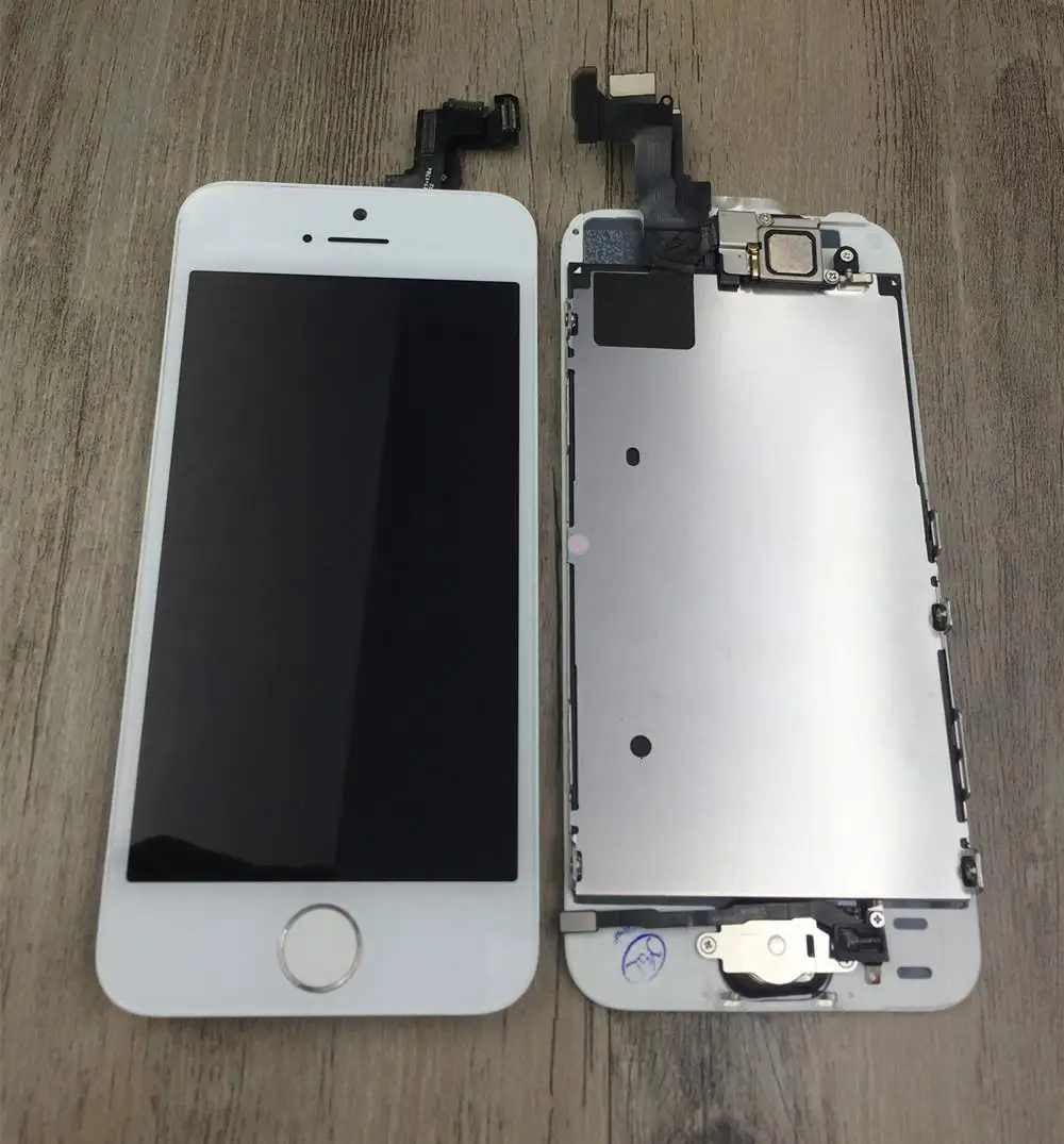 For Iphone 5s LCD display+Touch Screen Digitizer+Home Button+Front