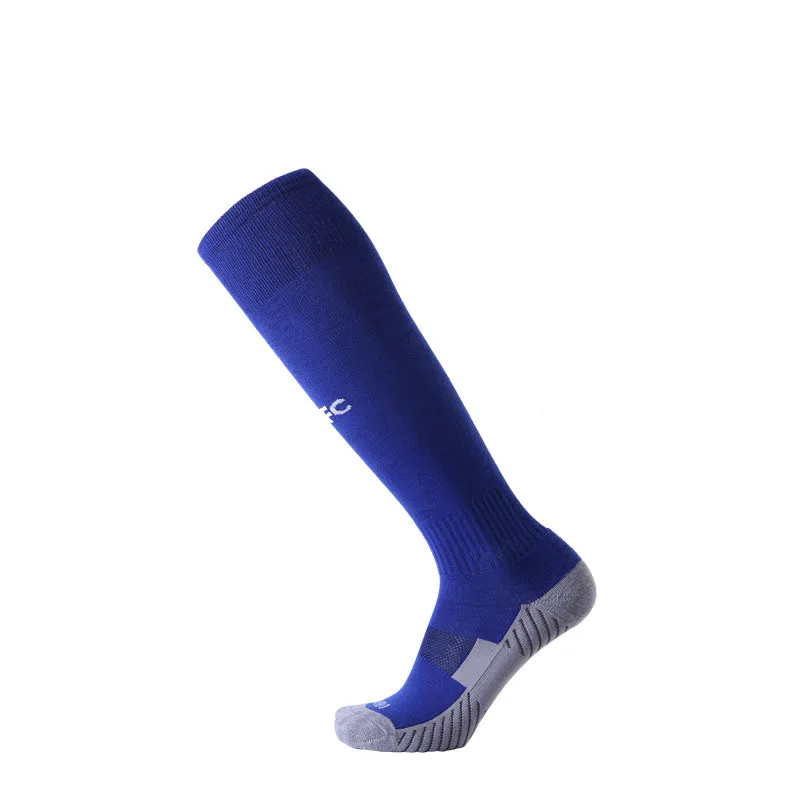 Мужские носки для футбола профессиональный футбольный клуб противоскользящие толстые теплые носки высокие тренировочные Гольфы фитнес лыжный носок для взрослых - Цвет: C 7