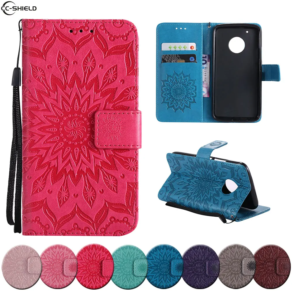 

Flip Case For Motorola Moto G5 Plus XT1683 XT1684 Case Mobile Phone Leather Cover G 5 Plus XT 1683 XT1685 bag wallet silicon tpu