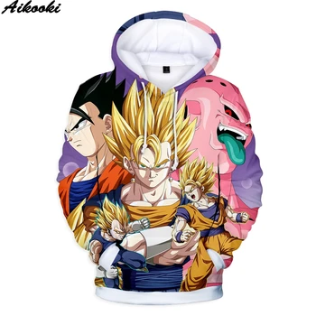 

Aikooki Dragon Ball Hoodies Men Women Winter Sweatshirt pullovers Print 3D Dragon Ball Hoodies Tops Men Oversized Clothing