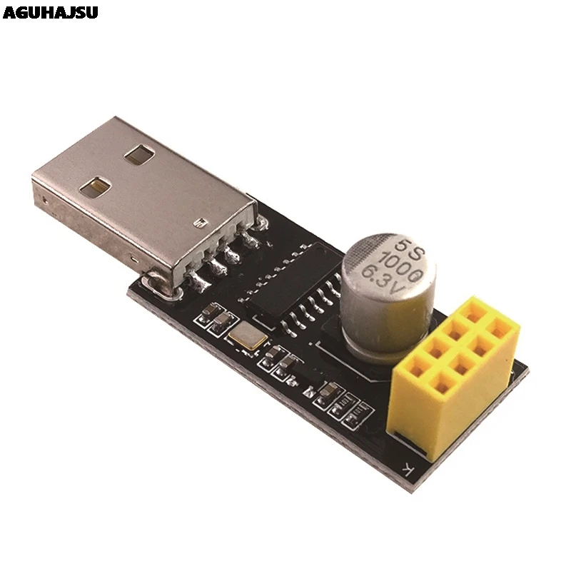 ESP01 Programmer Adapter UART GPIO0 ESP-01 Adaptater ESP8266 CH340G USB to ESP8266 Serial Wireless Wifi Developent Board Module