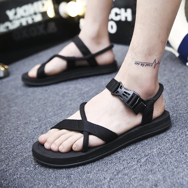 Men's slippers summer 2018 new Vietnamese sandals Korean antiskid ...