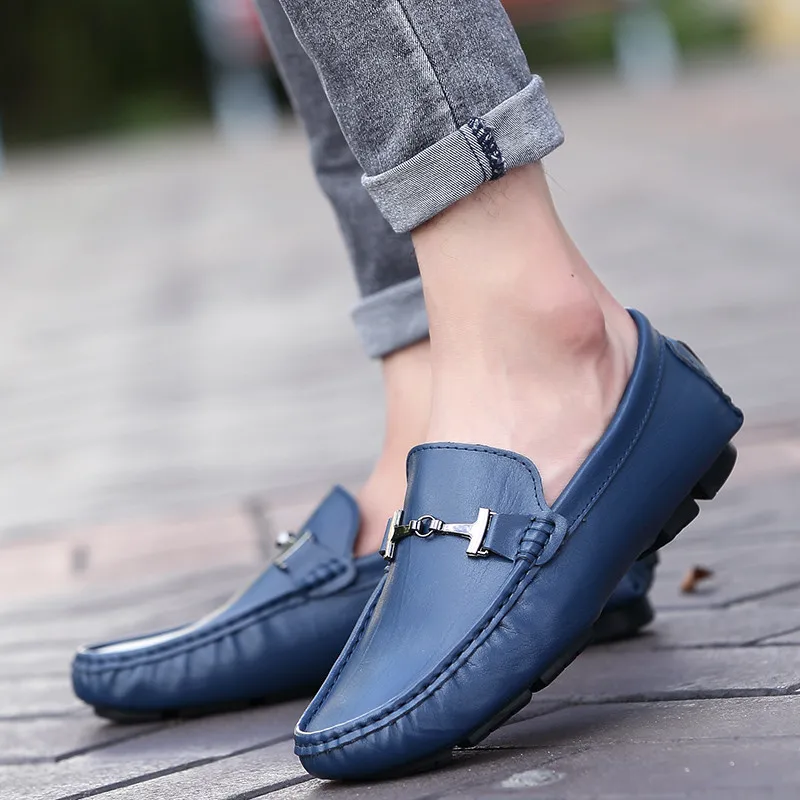 KOZLOV/Мужская обувь для вождения; повседневные итальянские мокасины; Роскошная брендовая Дизайнерская обувь года; мужские мокасины высокого качества; мужские мокасины; большие размеры