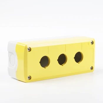 

Buuton box for three hole IP65 GOB-3A-YW Suitable for harsh environment