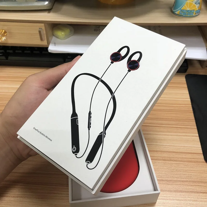 Оригинальные беспроводные наушники Oneplus Bullets Free Your Music с магнитным микрофоном и