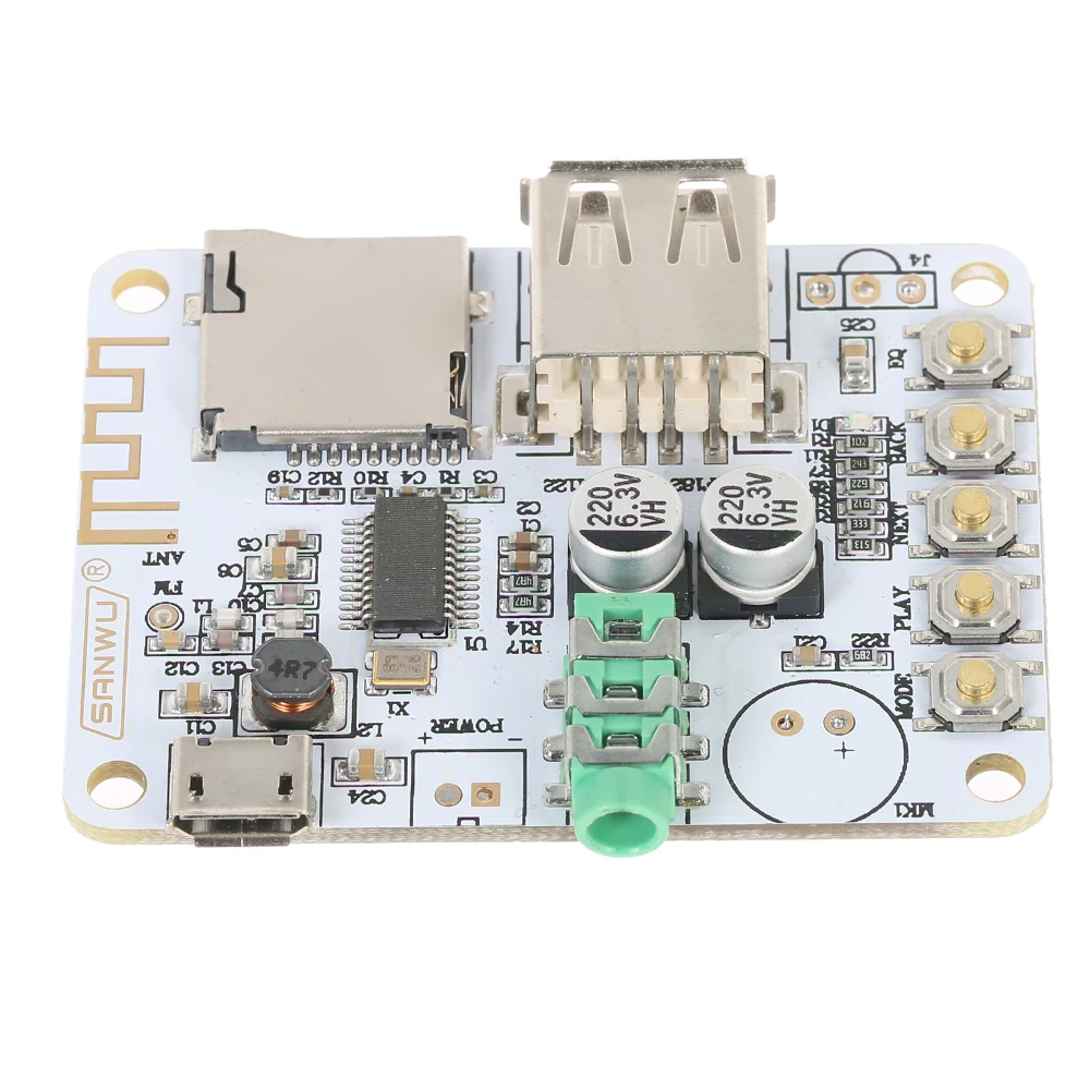 USB DC 5V Bluetooth 2 1 плата аудиоресивера беспроводной стерео музыкальный модуль со