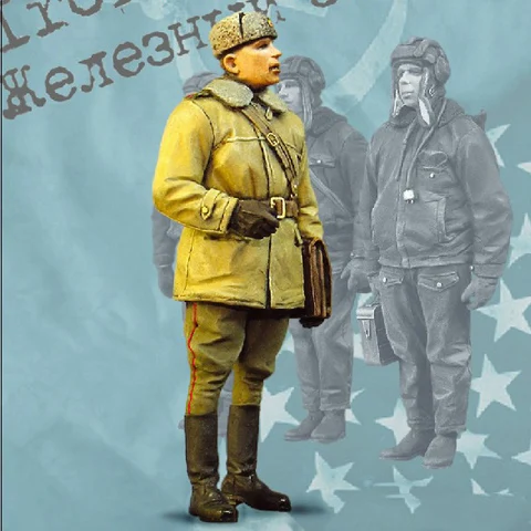Модель 1/35 года комплект советских танков времен Второй мировой войны солдаты GK