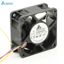 Для delta AFB0648EH 6 см 60 мм 6025 48V 0.21A 60 мм, 4-контактный PWM контроль температуры компьютерный серверный шкаф инвертор охлаждающими вентиляторами