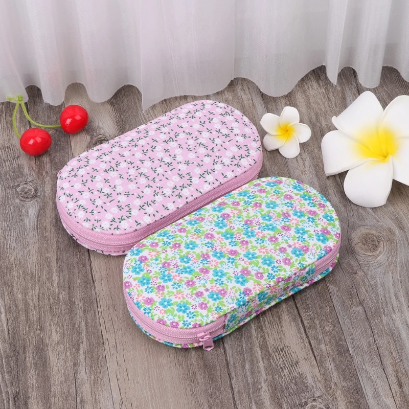 

Portable Travel Sewing Kit Box Needle Threads Scissor Home DIY Handwork Tool