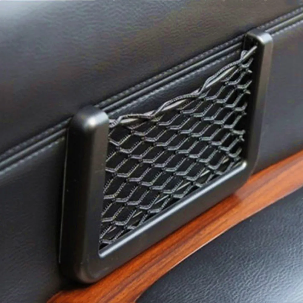 

1PC Envelop Car Storage Bag Elastic Flexible Mesh Back Rear Cargo Trunk Storage Organizer Net SUV Auto Accessories Pocket Cage