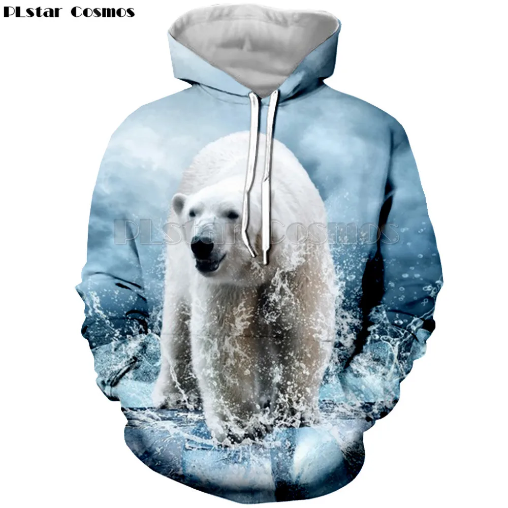 polar bear hoodies
