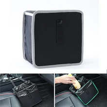 Дропшиппинг автомобиль-Стайлинг автомобильный мусорный бак удобный автомобильный мусорный бак портативный приводной ящик Премиум подвесное сиденье мусорной корзины