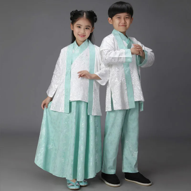 Chid Chinese Ancient Hanfu Clothing Traditional