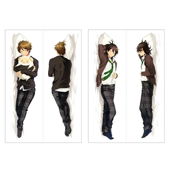 

Japanese Anime Sakuma Rei Male Takamine Midori Hugging Body Pillow Case Pet Pillowcase Cover Modified 2way Tricot