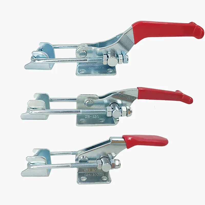 

1pcs GH40323 Small Galvanized Hand Tool Outdoor Marine Grade Adjustable Hasp Fastener, Toggle Latch, Catch Hasps Trailer