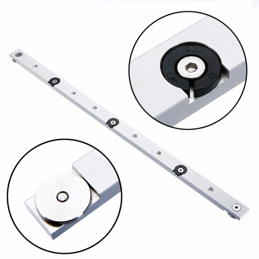 1pc 450mm Aluminium Alloy Miter Bar Adjustable Miter Slider Table Saw