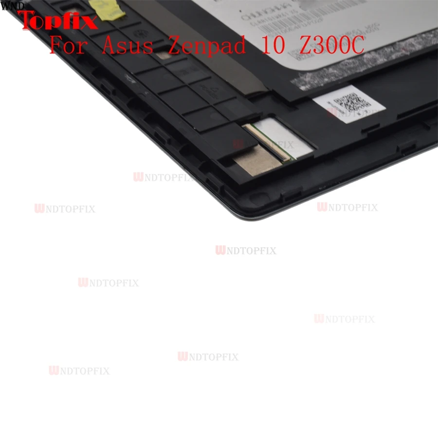 100% Tested Original Black LCD Display Touch Screen Digitizer With Frame 10.1Inch LCD Assembly Replacement Parts For Asus Z300C (5)