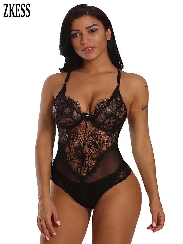 lace cupped bodysuit