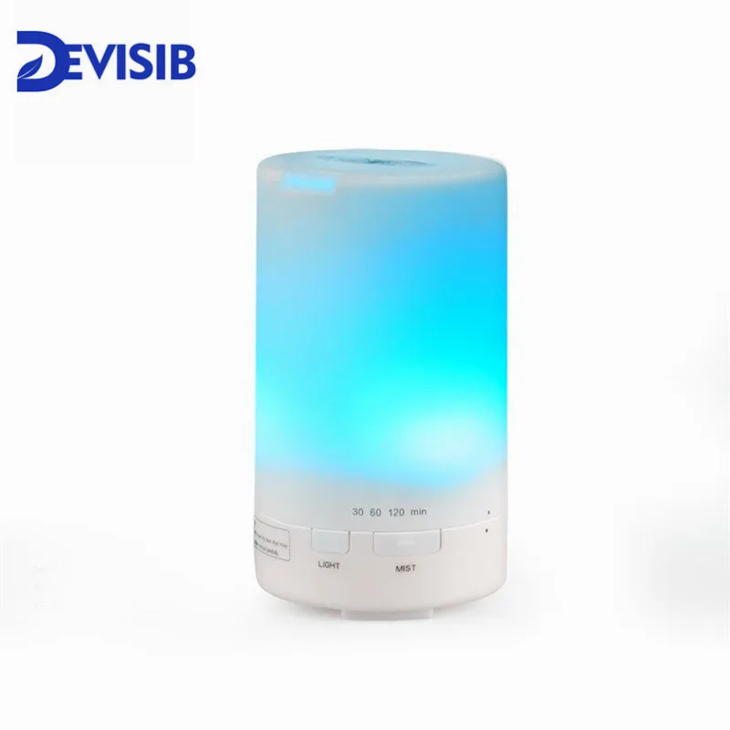 Goedkoop FEA 50 ml USB Auto Essenti euml;le Olie Diffuser Lucht Opfriscursus Ultrasone Aromatherapie Luchtbevochtiger met 7 Kleurrijke LED verlichting voor Kantoor