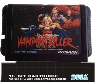 

VAMPIRE KILLER - 16 bit MD Games Cartridge For MegaDrive Genesis console