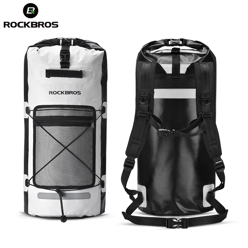 

ROCKBROS 28L Outdoor Hiking Backpack 100% Waterproof Reflective Anti-Dirty Camping Cycling Bags Outdoor Travel Bag Sport Bags