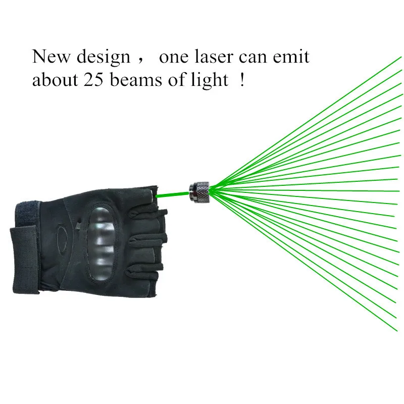 

High Quality Leather Strong Green Laser Glove 1 pcs green lasers hot sell DJ party green laser glove Event & Party Supplies