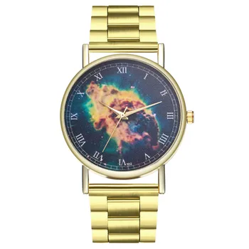 

Animal Bear Printed Stainless Women Watches Luxury Business Wristwatch Female Quartz Gift Clock relogio feminino W
