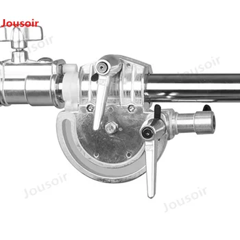 

Metal Max Height 330cm Adjustable Reflector Stand with 115-236cm Holding Boom Arm for Photography Studio Video Flash CD50