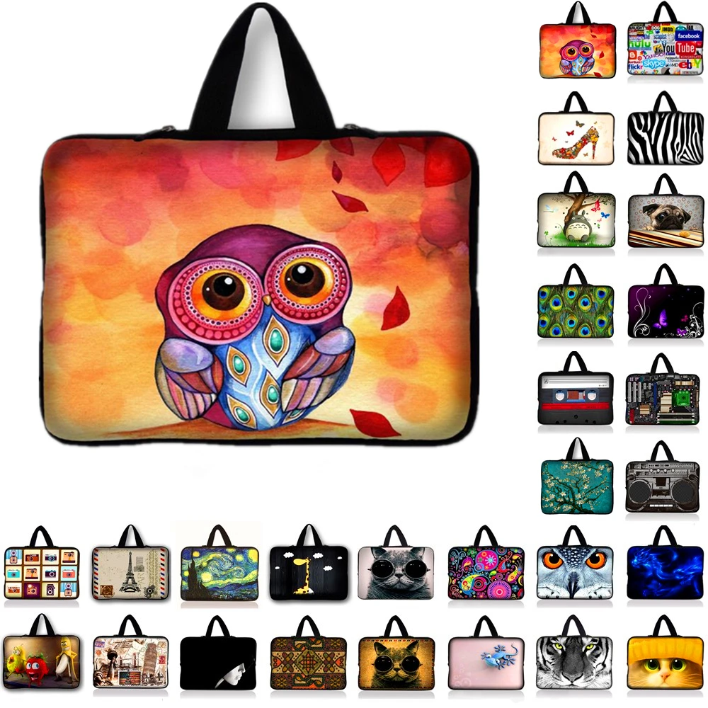 Fashion Soft Sleeve Bag Case For Macbook Air Retina Pro 10.1 11.6 13.3 14.4 15.4 15.6 17.3 Computer For Asus Hp Lenovo Laptop #R