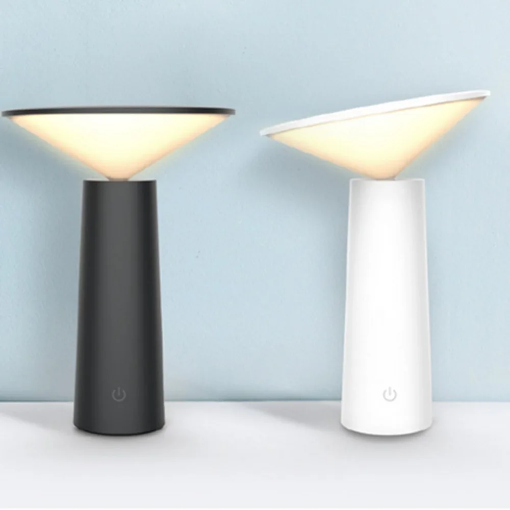 

Eye Care Desk Lamp USB Rechargeable Student Learning Reading Light Plug-in Diing And Color Adjust Folding Table Lamp