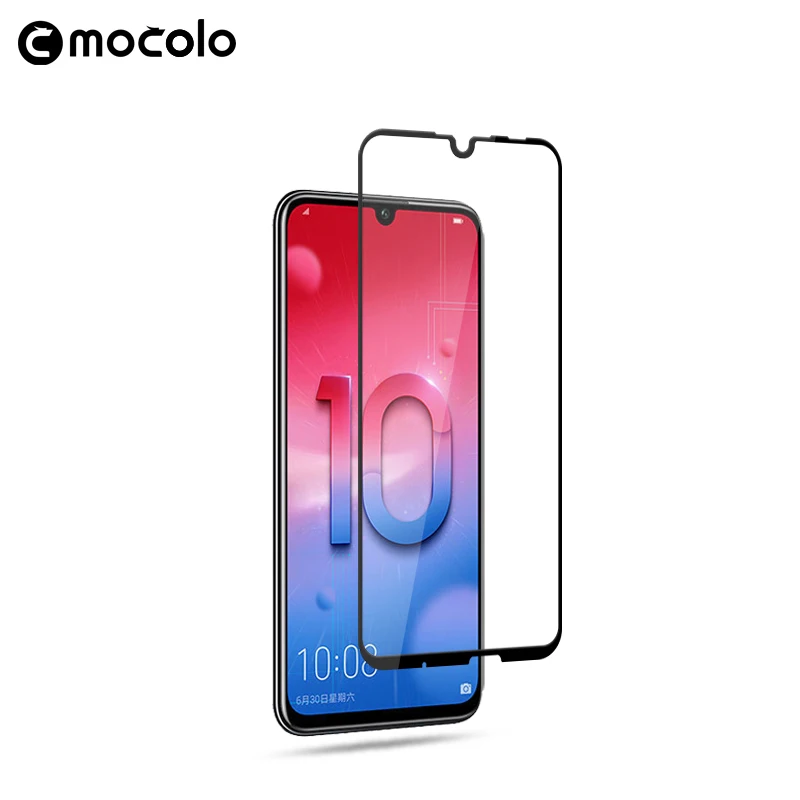 Защитная пленка Mocolo для экрана Honor 10 Lite полностью склеенное закаленное стекло Huawei