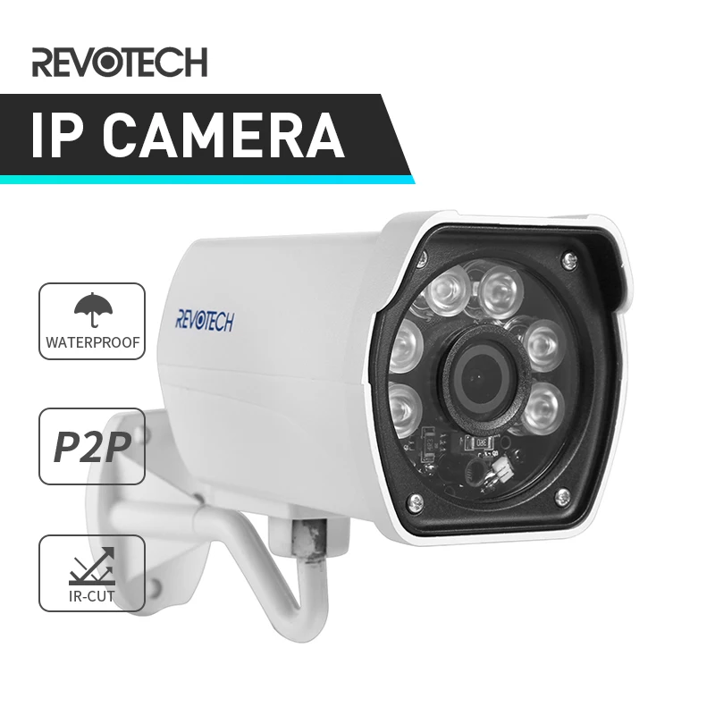 

HD Waterproof 1080P 6 Array LED Outdoor IP Camera 2.0MP Security Bullet Camera ONVIF Night Vision P2P CCTV Cam