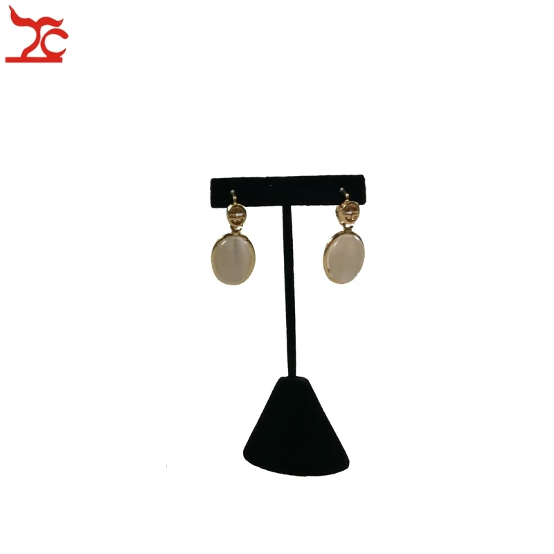 1 шт. Вельветовая витрина для ювелирных изделий|black velvet jewelry display|holder earringsjewelry display |