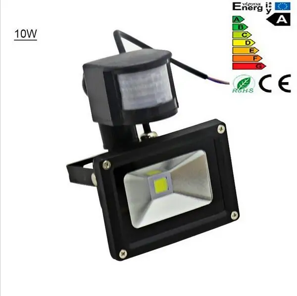 10W PIR Infrared Body LED Motion Sensor Flood Light Floodlight